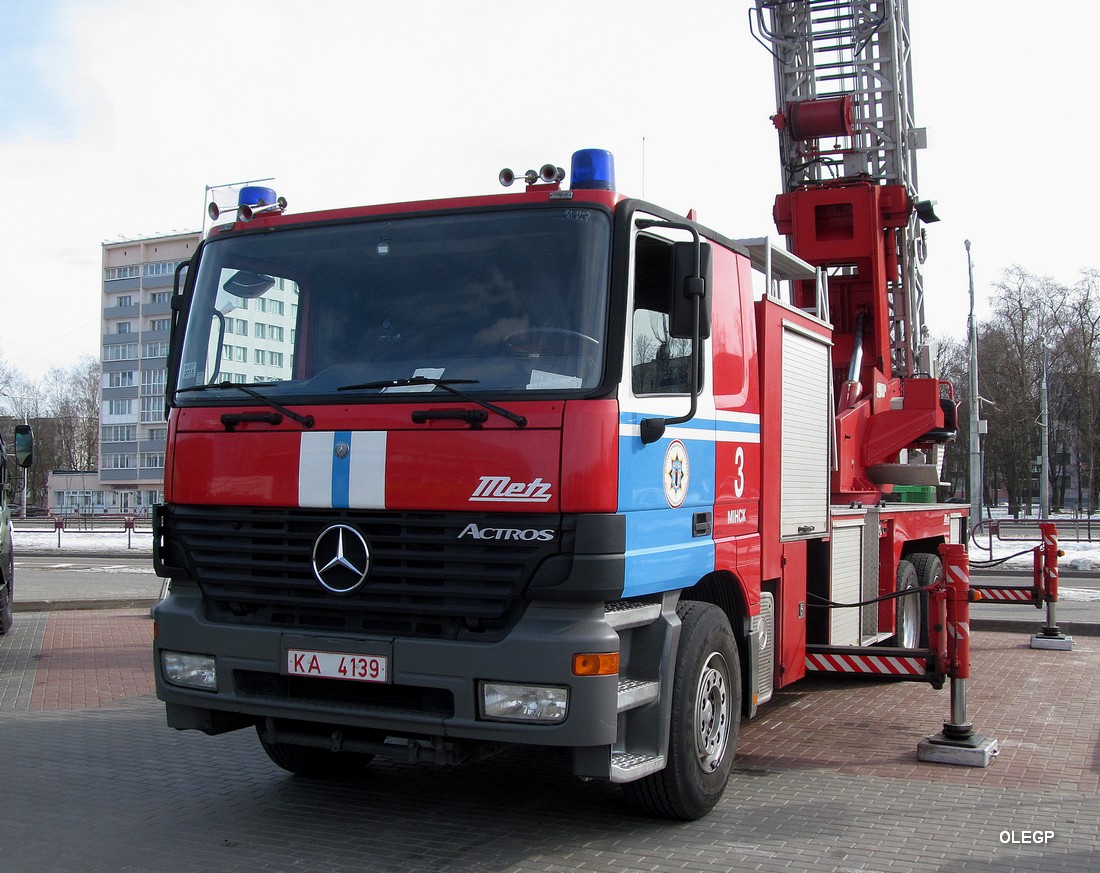 Минск, № КА 4139 — Mercedes-Benz Actros ('1997)