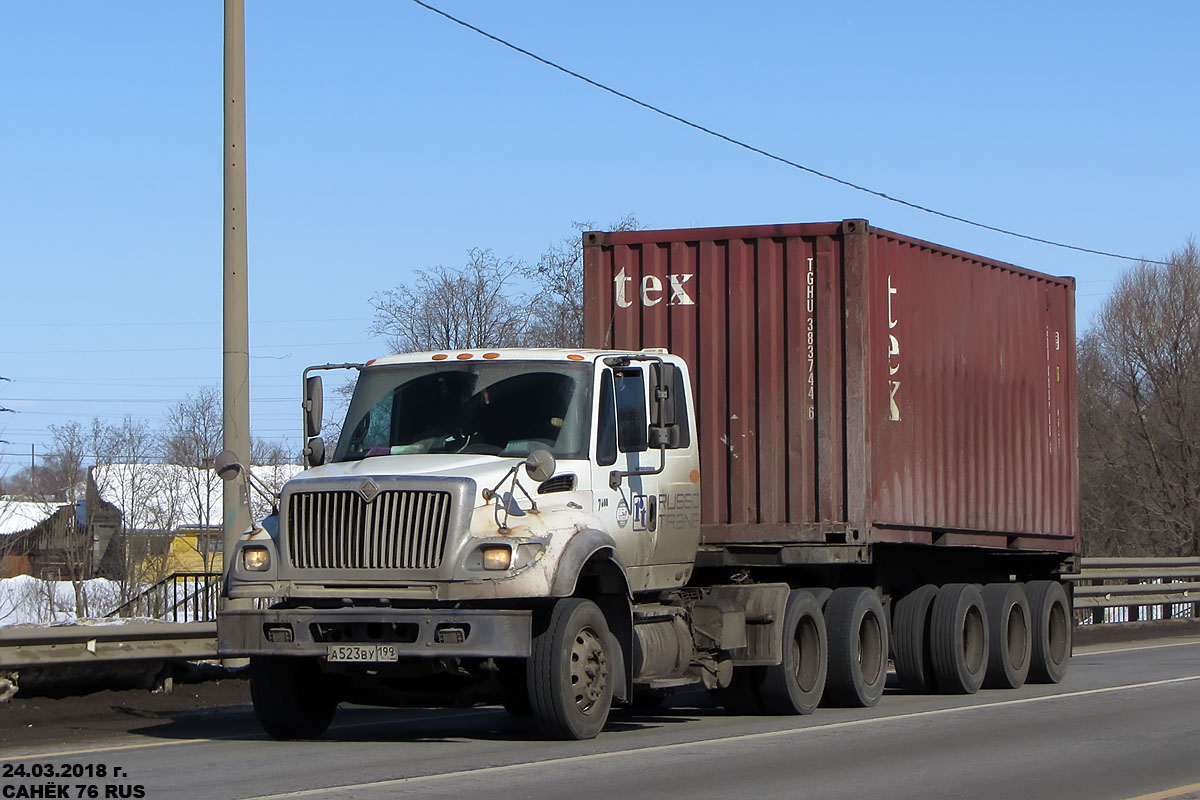 Москва, № А 523 ВУ 199 — International 7600