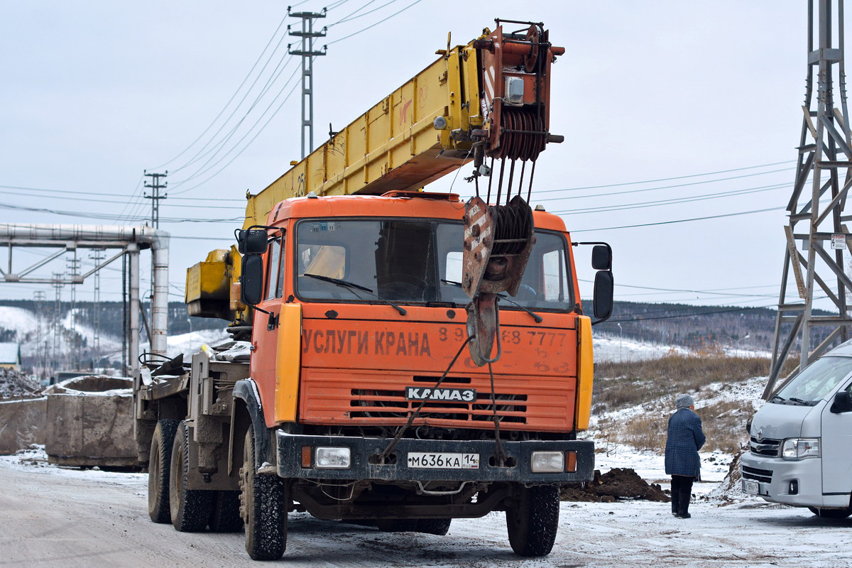 Саха (Якутия), № М 636 КА 14 — КамАЗ-53215 [532150]