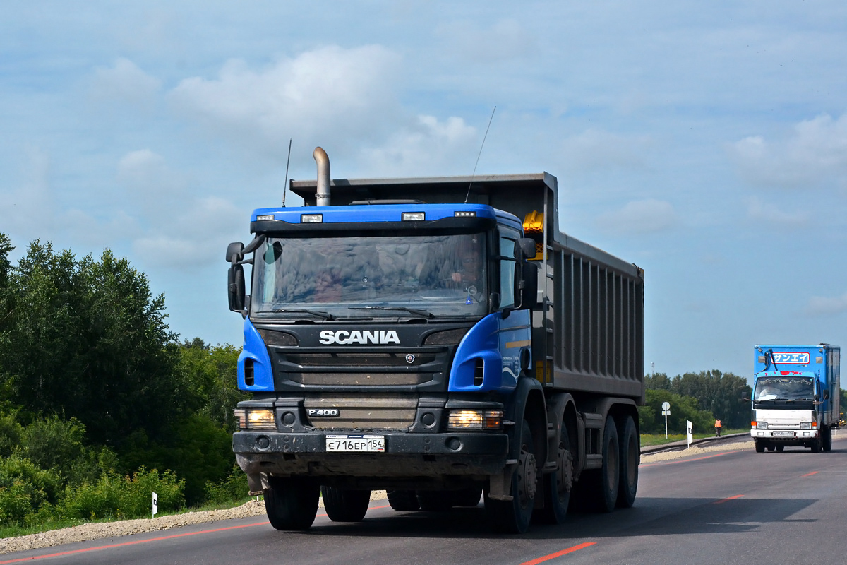 Новосибирская область, № Е 716 ЕР 154 — Scania ('2011) P400