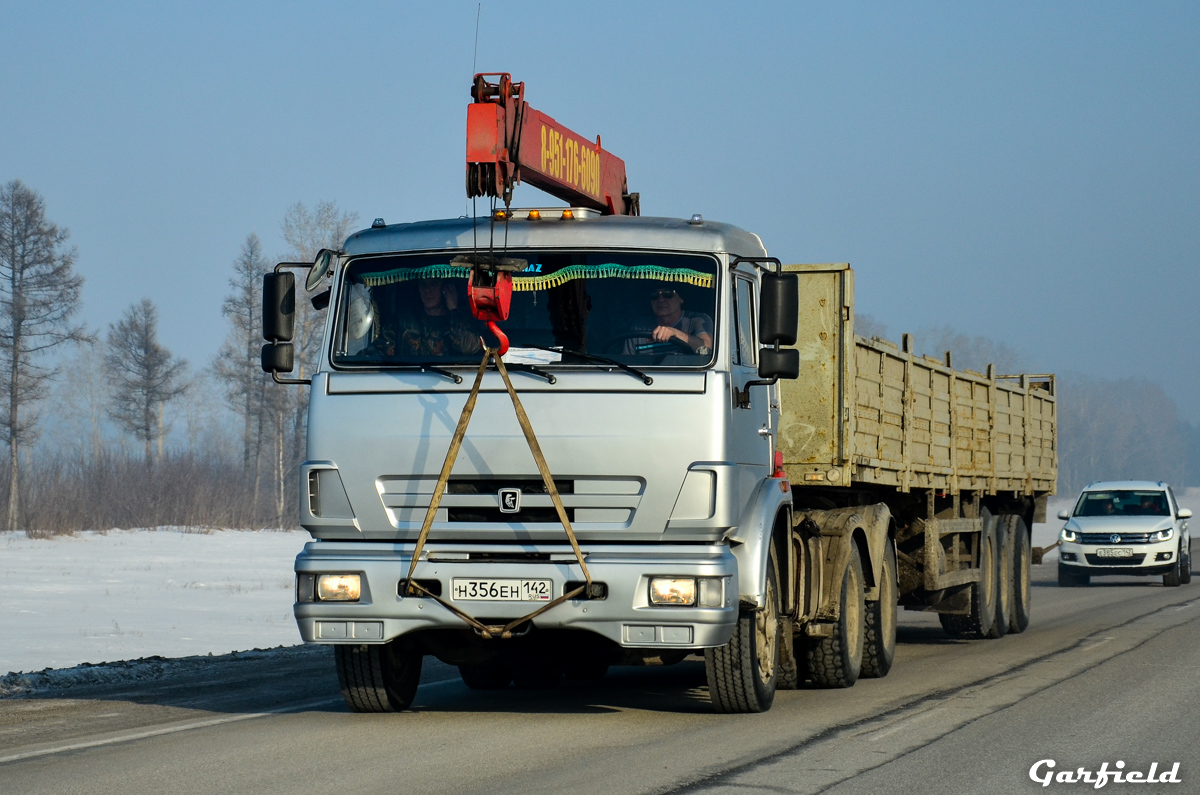 Кемеровская область, № Н 356 ЕН 142 — КамАЗ-5410