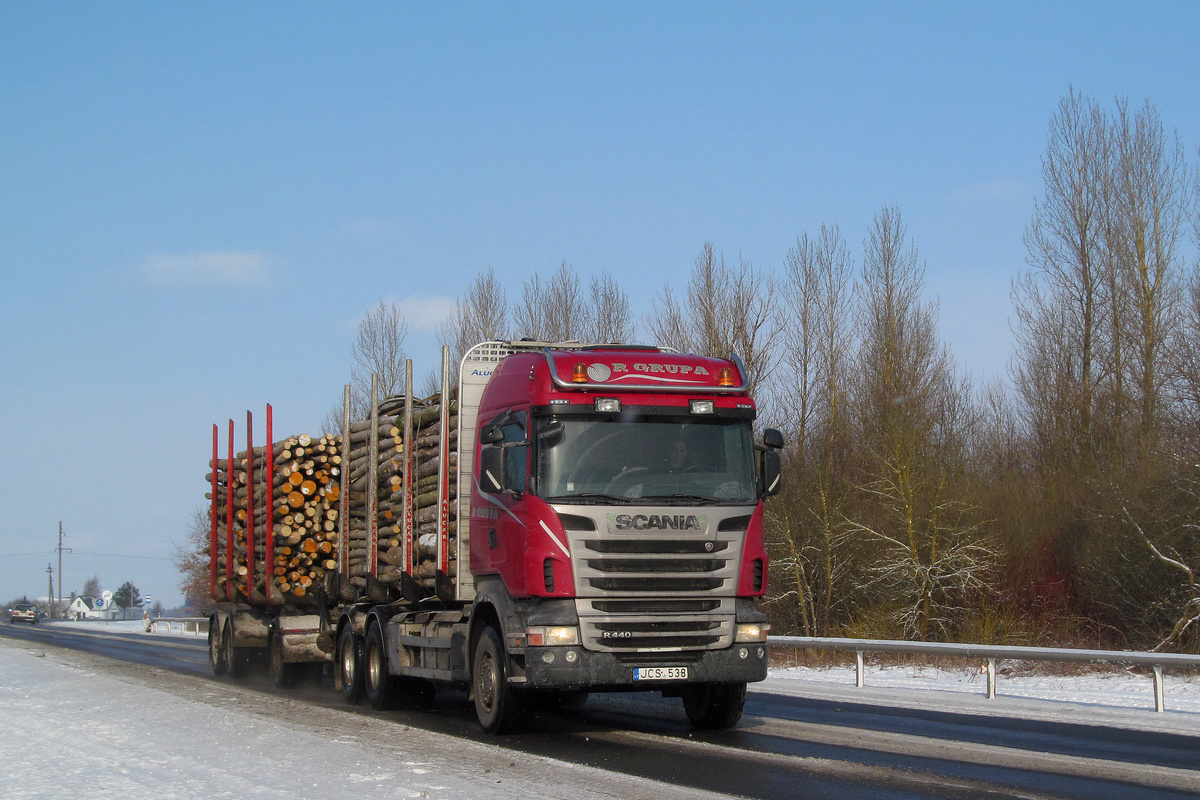 Литва, № JCS 538 — Scania ('2009) R440