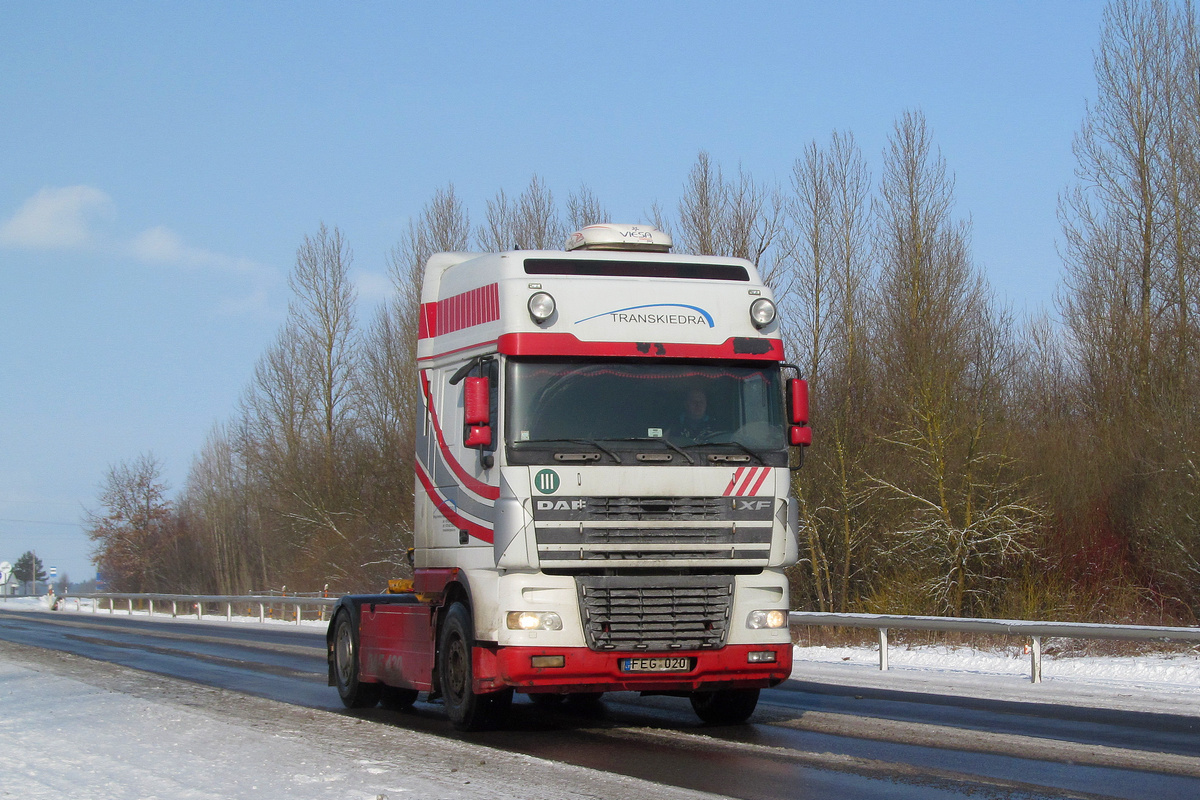 Литва, № FEG 020 — DAF XF95 FT