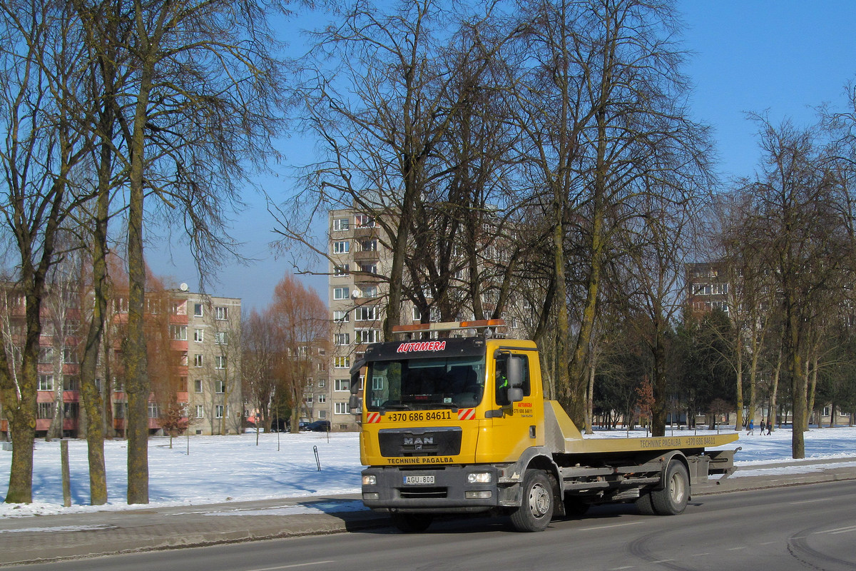 Литва, № AGU 800 — MAN TGM 15.250