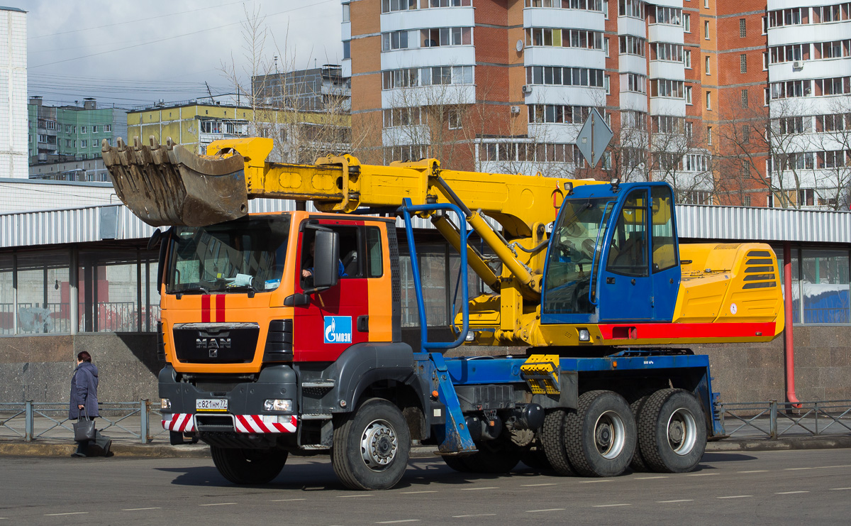 Москва, № С 821 НМ 77 — MAN TGS ('2007) 26.320