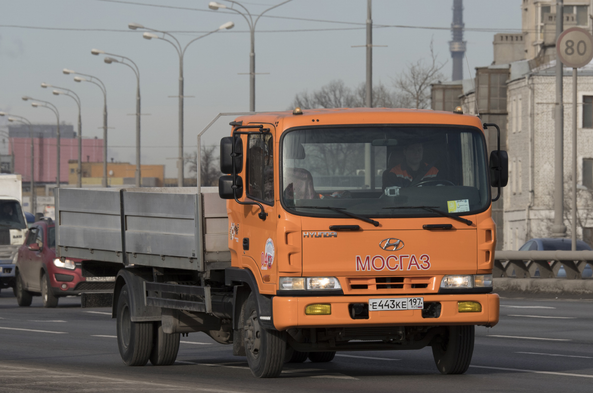 Москва, № Е 443 КЕ 197 — Hyundai Super Medium HD120