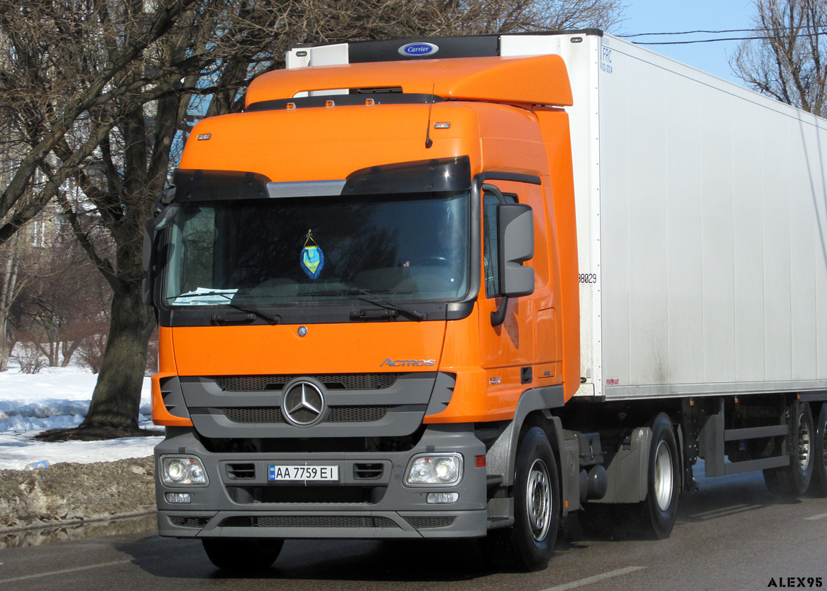 Киевская область, № АА 7759 ЕІ — Mercedes-Benz Actros ('2009) 1841