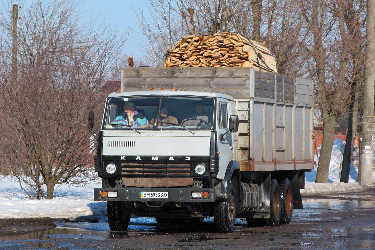 Сумская область, № ВМ 5953 АО — КамАЗ-53212