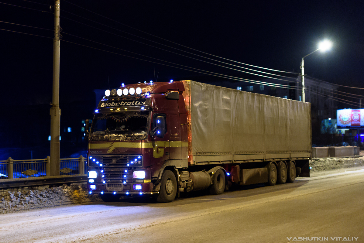 Ярославская область, № О 570 ХМ 76 — Volvo ('1993) FH-Series