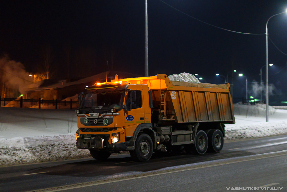 Архангельская область, № М 664 СН 29 — Volvo ('2010) FMX.400 [X9P]