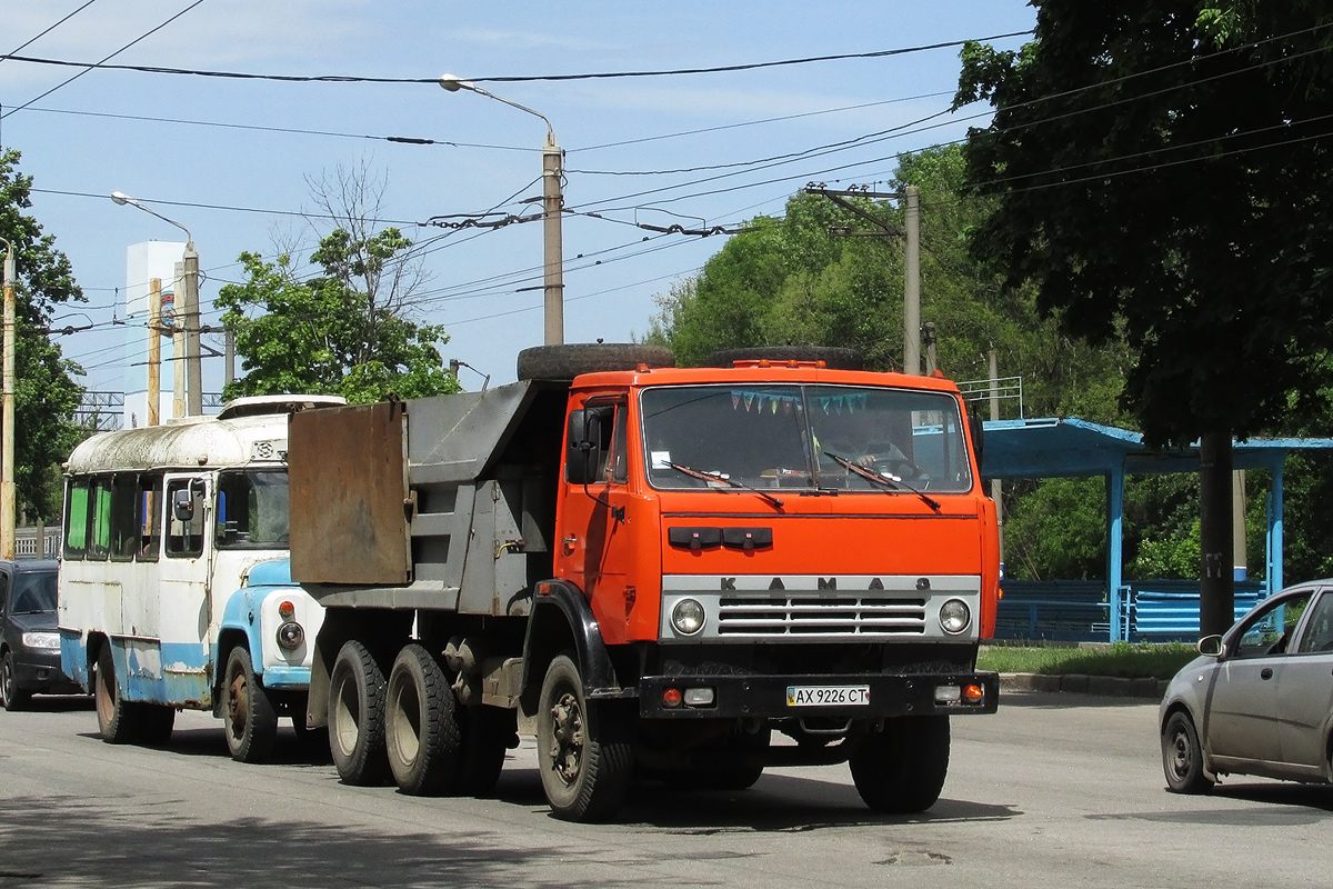 Харьковская область, № АХ 9226 СТ — КамАЗ-55111 (общая модель)