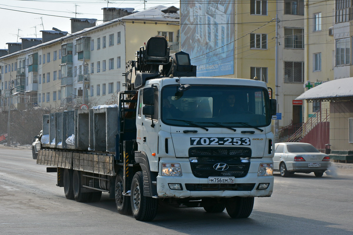 Саха (Якутия), № М 756 ЕМ 14 — Hyundai Power Truck HD320