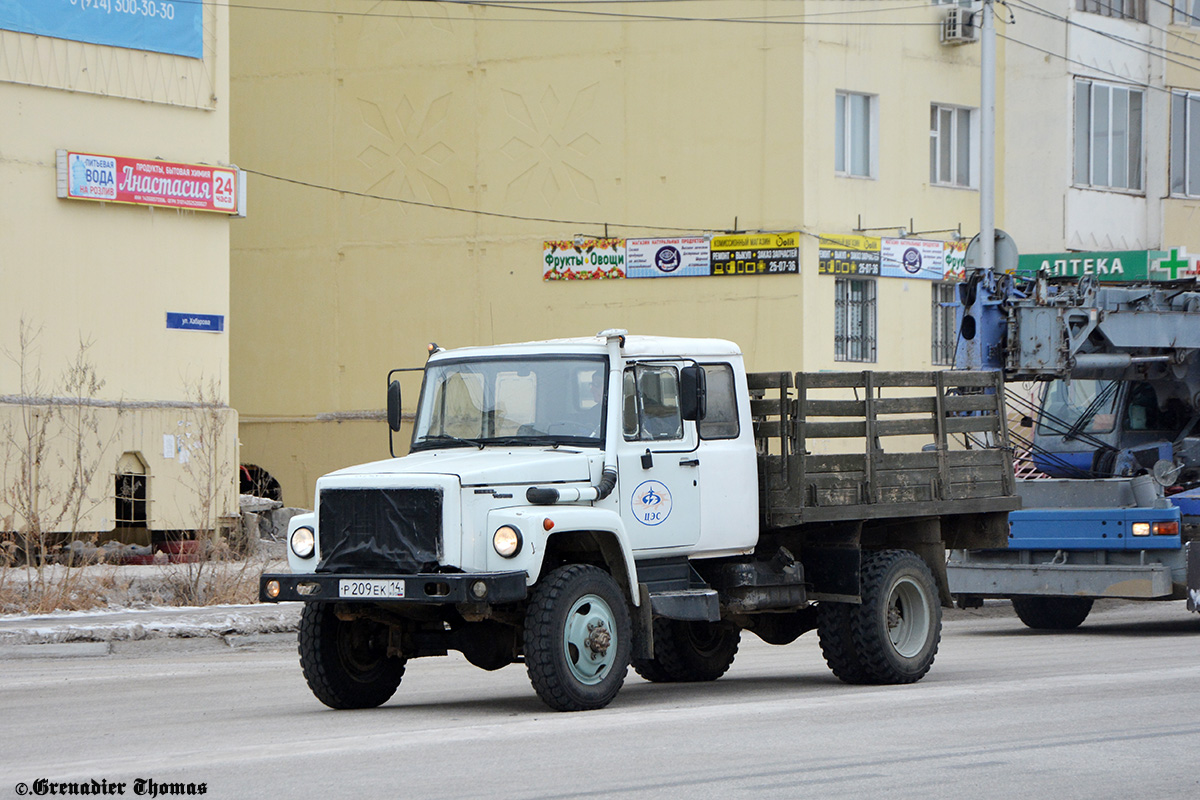 Саха (Якутия), № Р 209 ЕК 14 — ГАЗ-33086 «Земляк»