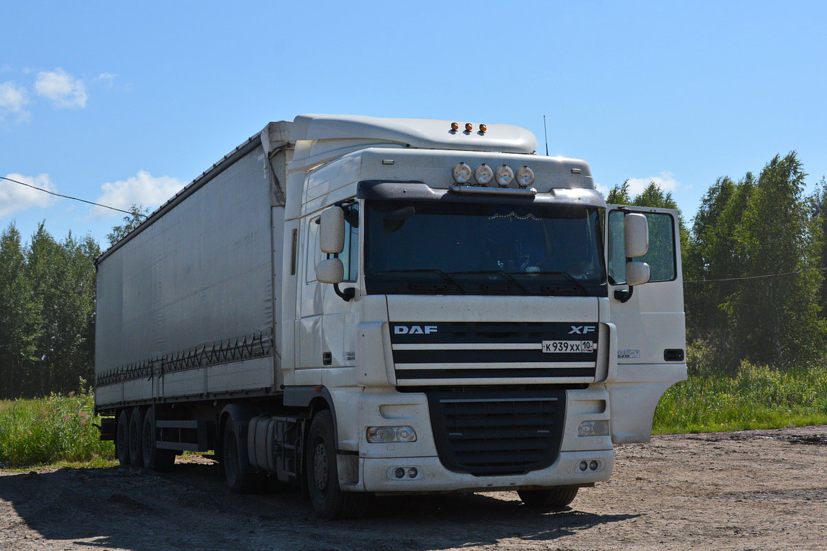 Карелия, № К 939 ХХ 10 — DAF XF105 FT