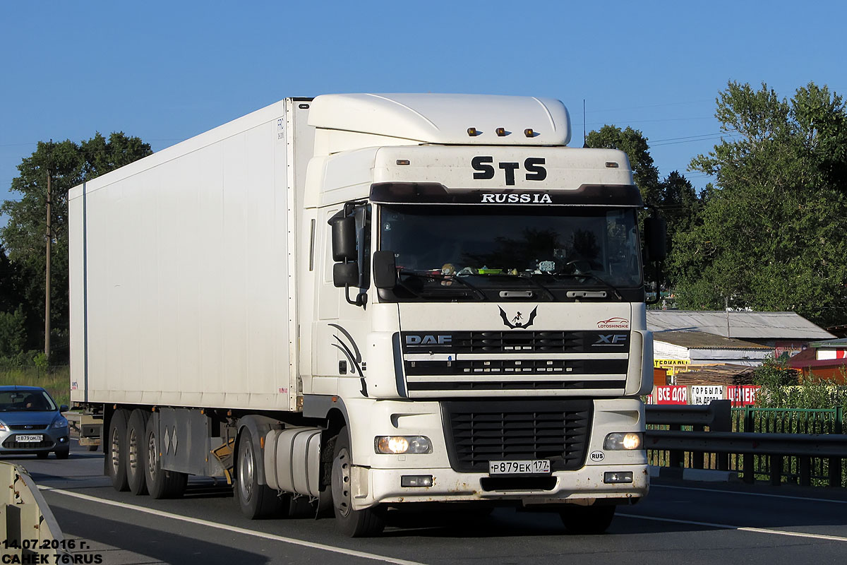 Москва, № Р 879 ЕК 177 — DAF XF95 FT