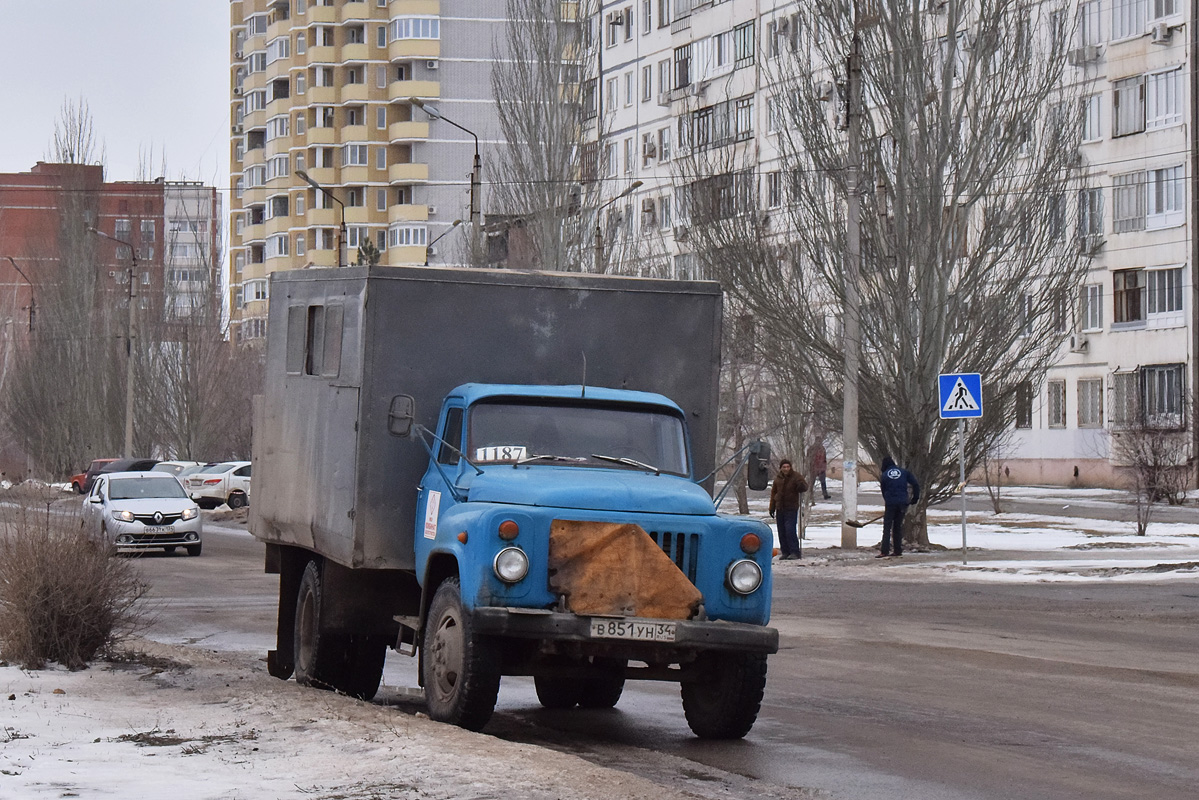 Волгоградская область, № 1187 — ГАЗ-53-12