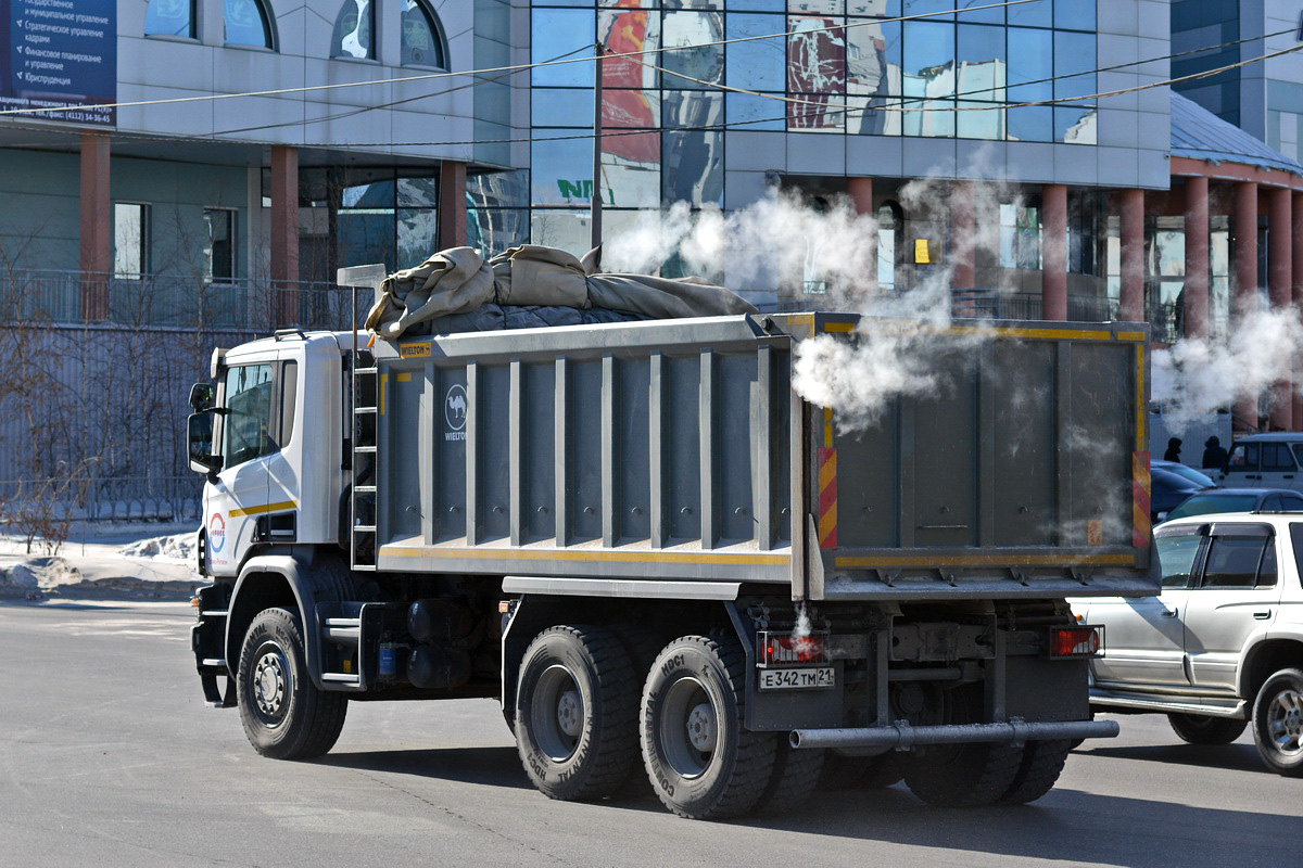 Чувашия, № Е 342 ТМ 21 — Scania ('2011) P400