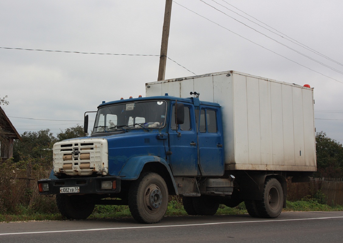 Новгородская область, № С 082 ХВ 53 — ЗИЛ-433362