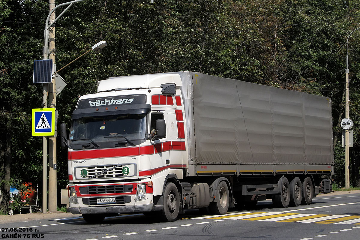 Ростовская область, № С 649 ММ 161 — Volvo ('2002) FH12.400