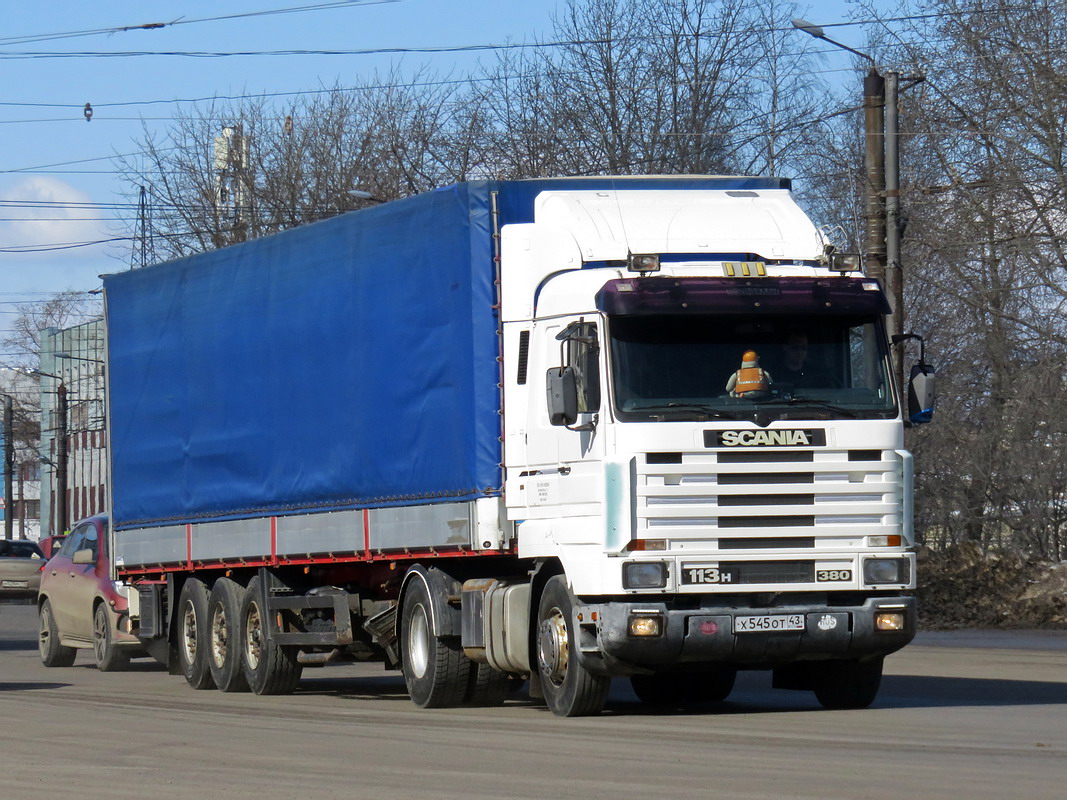 Кировская область, № Х 545 ОТ 43 — Scania (III) R113H