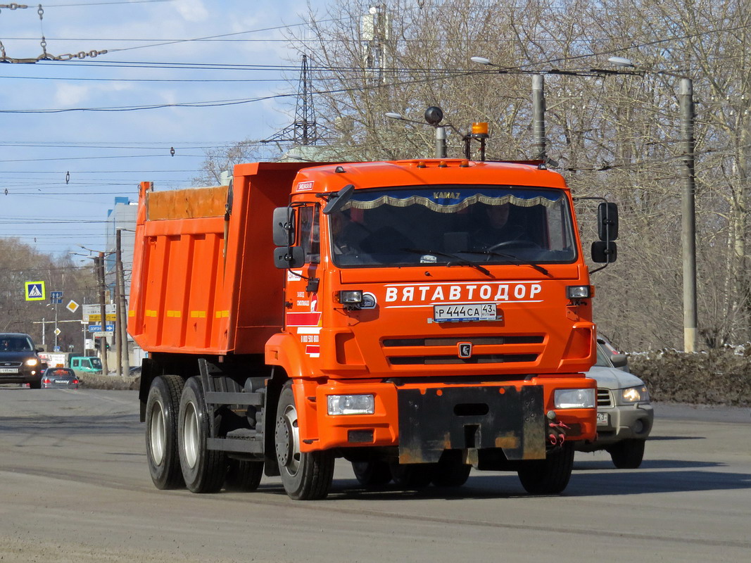 Кировская область, № Р 444 СА 43 — КамАЗ-65115-42