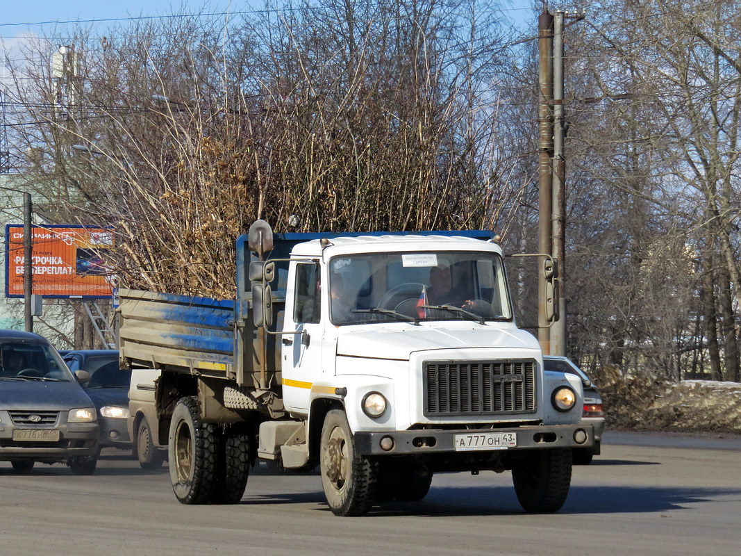 Кировская область, № А 777 ОН 43 — ГАЗ-3309