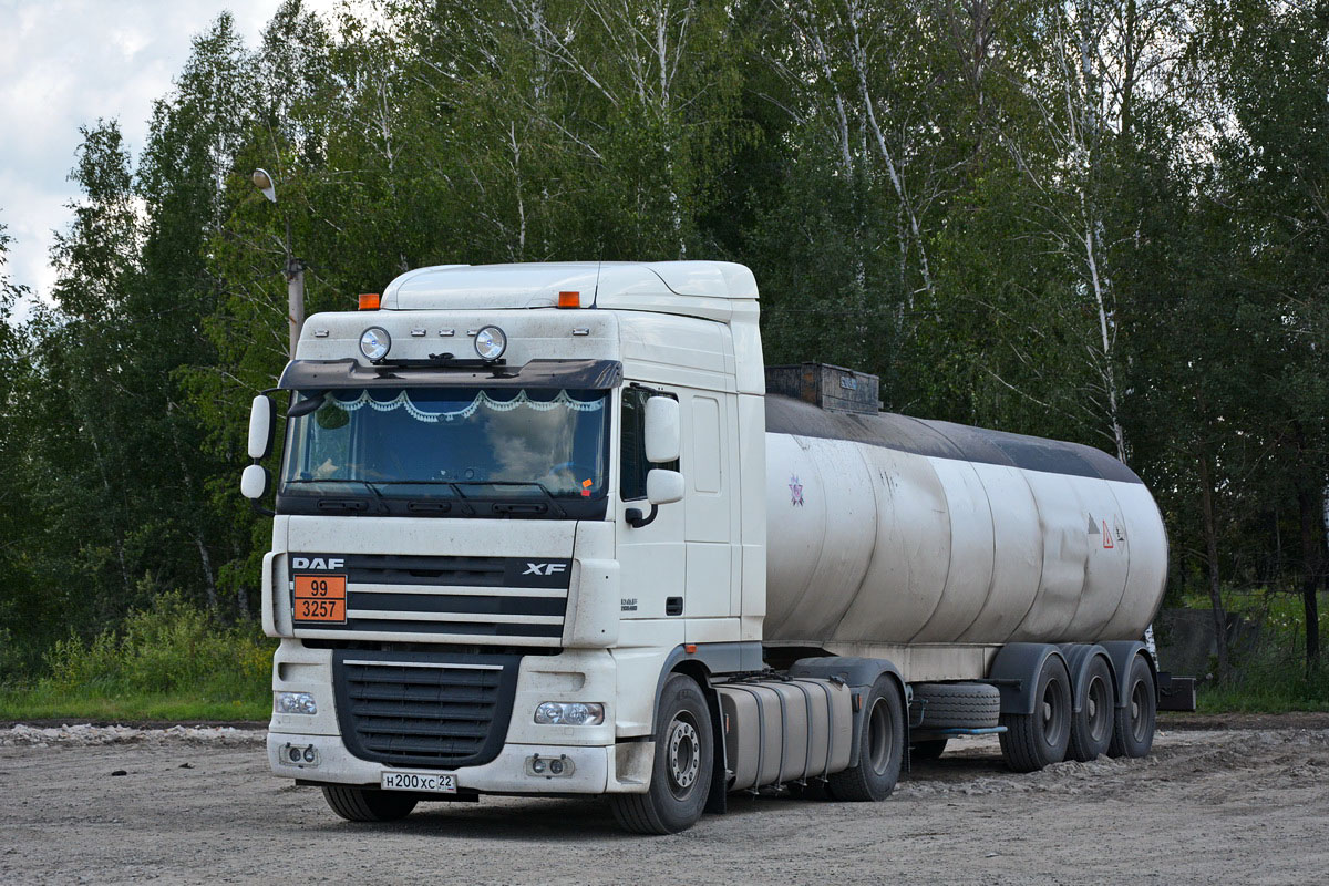 Алтайский край, № Н 200 ХС 22 — DAF XF105 FT