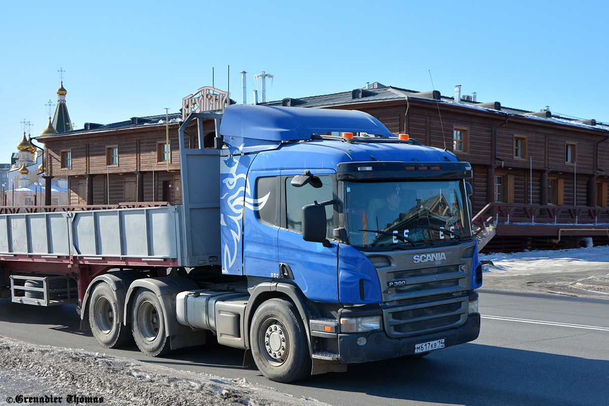 Саха (Якутия), № М 617 КВ 14 — Scania ('2004) P380