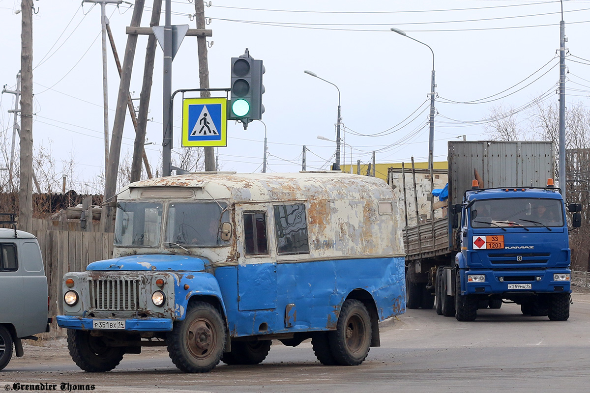 Саха (Якутия), № Р 351 ВХ 14 — ГАЗ-53-12