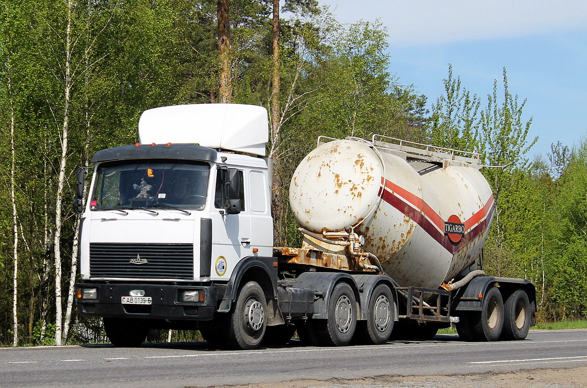 Могилёвская область, № АВ 0139-6 — МАЗ-6422 (общая модель)