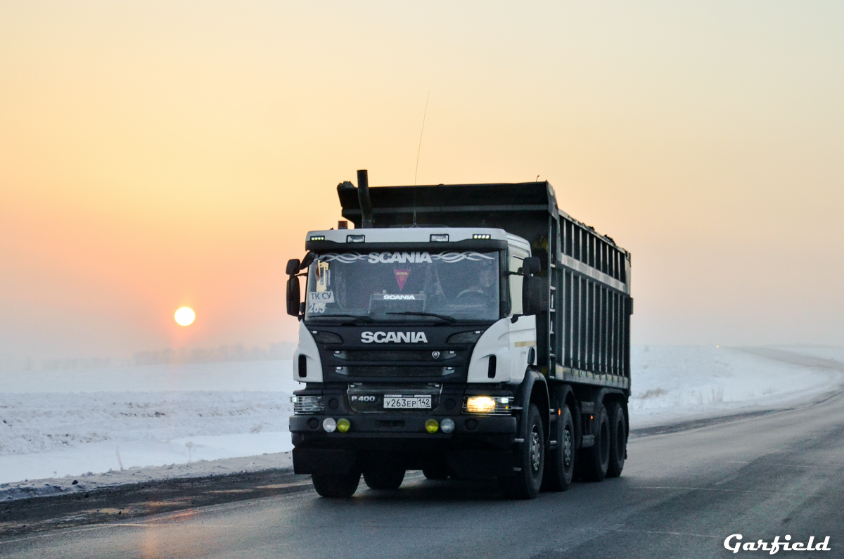 Кемеровская область, № У 263 ЕР 142 — Scania ('2011) P400