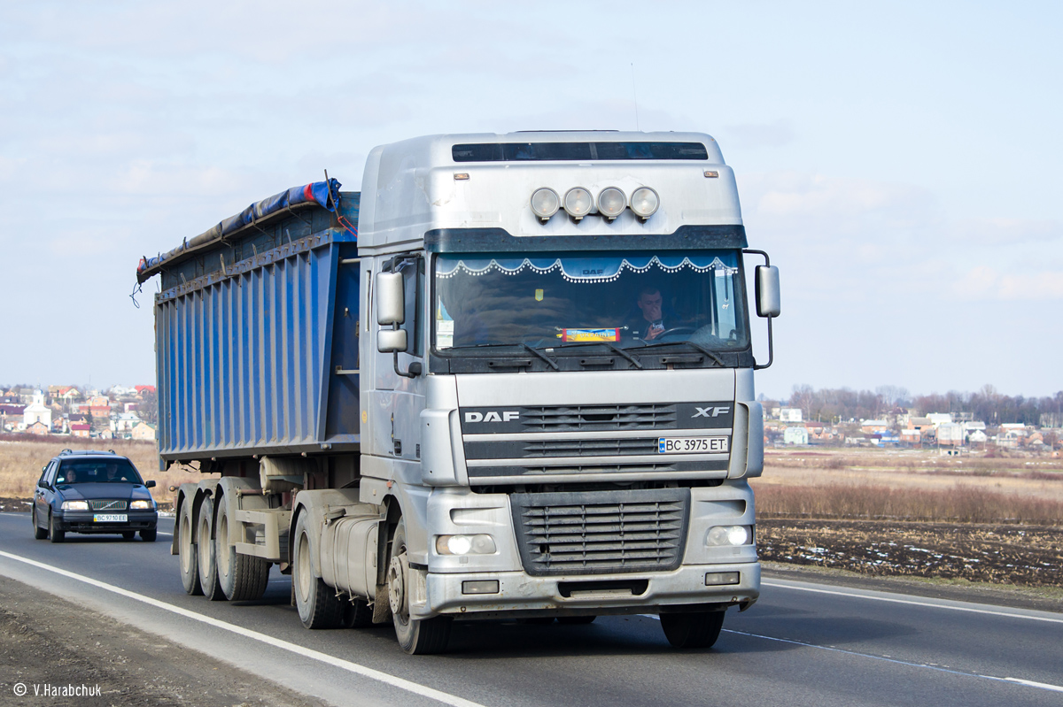 Львовская область, № ВС 3975 ЕТ — DAF XF95 FT