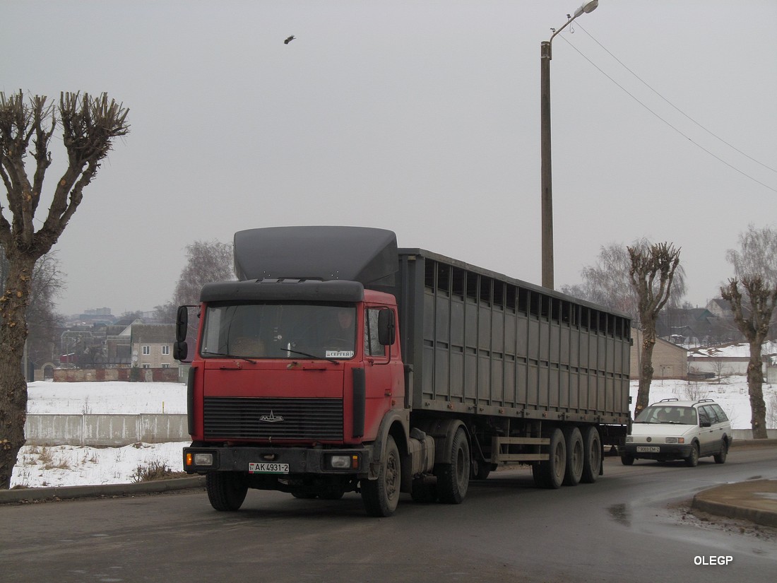 Витебская область, № АК 4931-2 — МАЗ-5432 (общая модель)