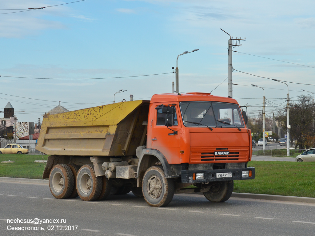 Севастополь, № А 964 НТ 92 — КамАЗ-5410