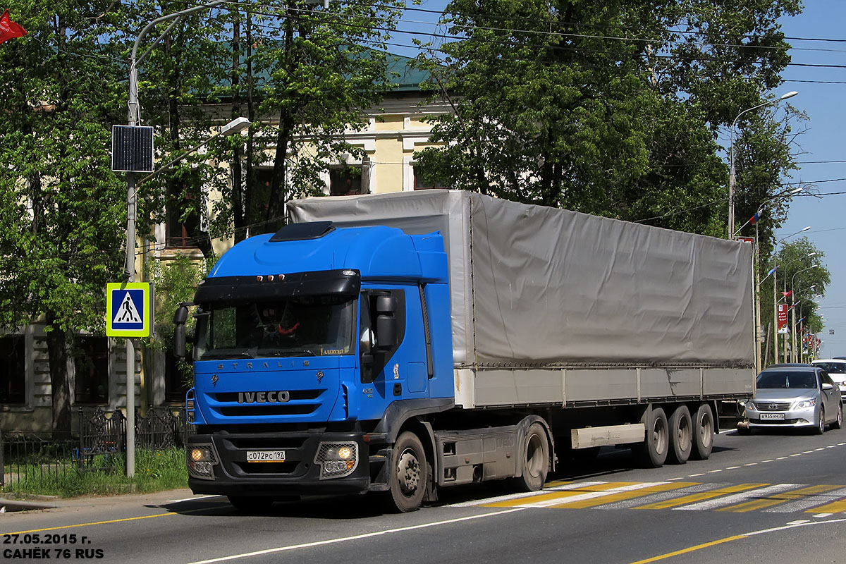 Москва, № С 072 РС 197 — IVECO Stralis ('2007) 420