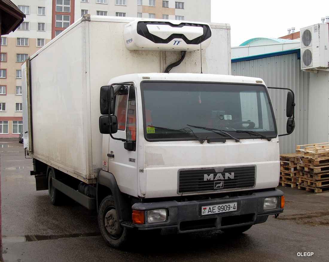 Гродненская область, № АЕ 9909-4 — MAN L2000 (общая модель)