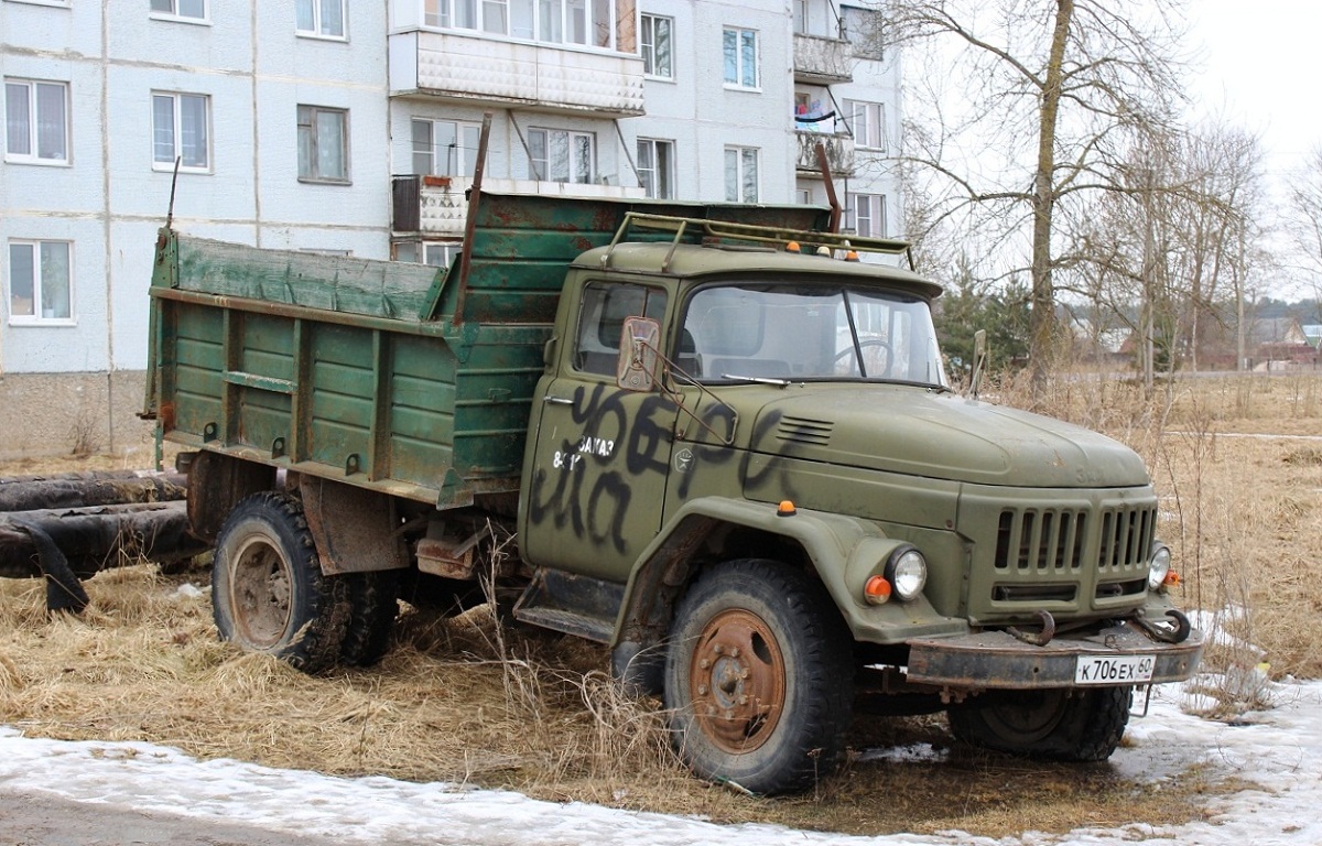 Псковская область, № К 706 ЕХ 60 — ЗИЛ-495850