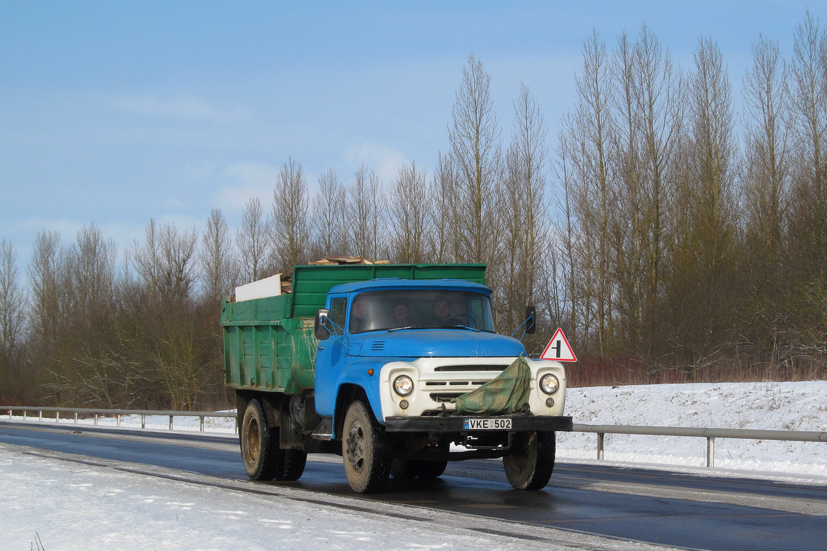 Литва, № VKE 502 — ЗИЛ-495810