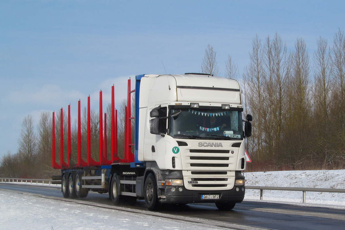 Литва, № GAZ 972 — Scania ('2004) R420