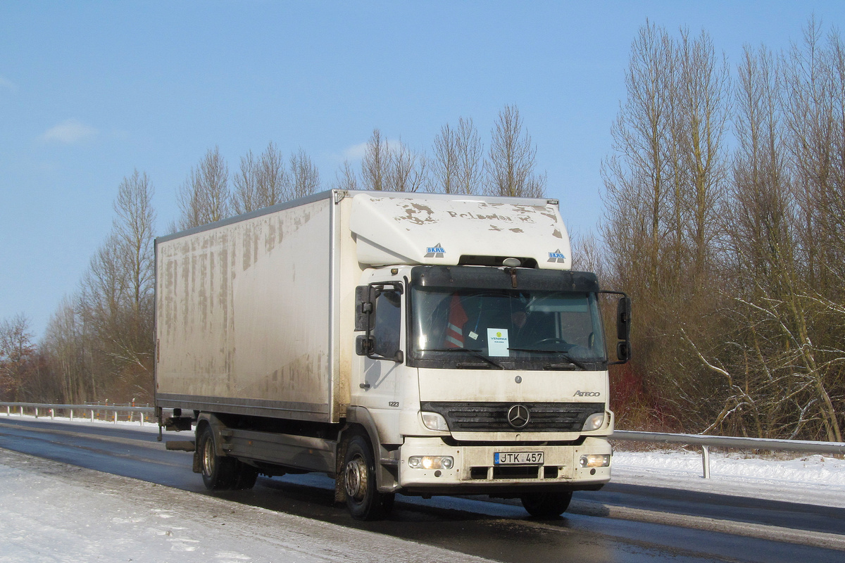 Литва, № JTK 457 — Mercedes-Benz Atego 1223