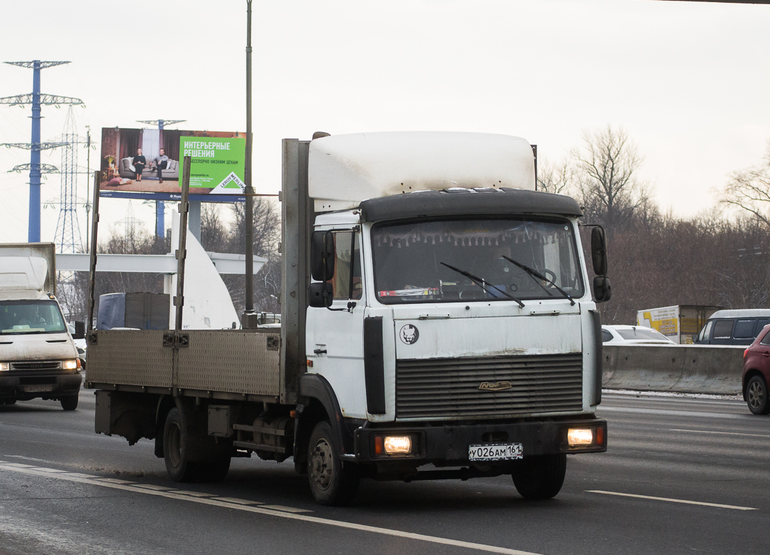 Ростовская область, № У 026 АМ 161 — МАЗ-437040 "Зубрёнок"