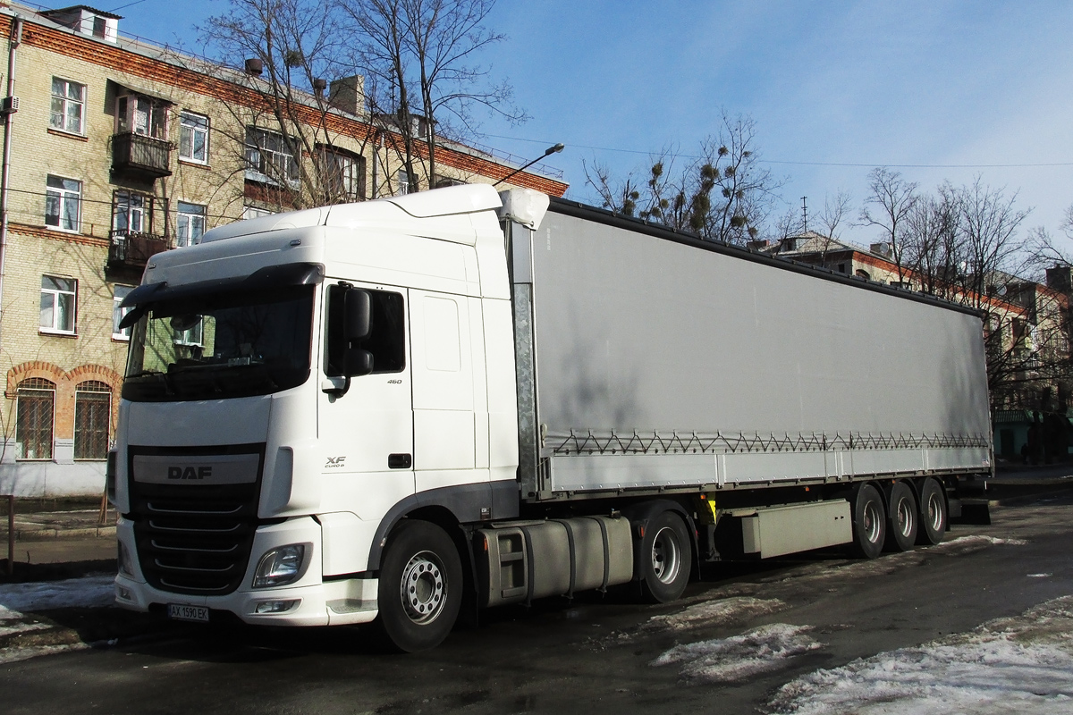 Харьковская область, № АХ 1590 ЕК — DAF XF Euro6 FT