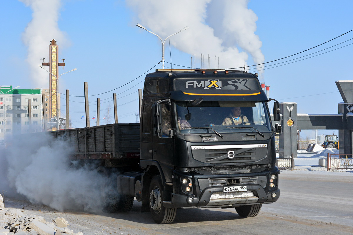 Саха (Якутия), № К 764 АС 154 — Volvo ('2010) FMX.440