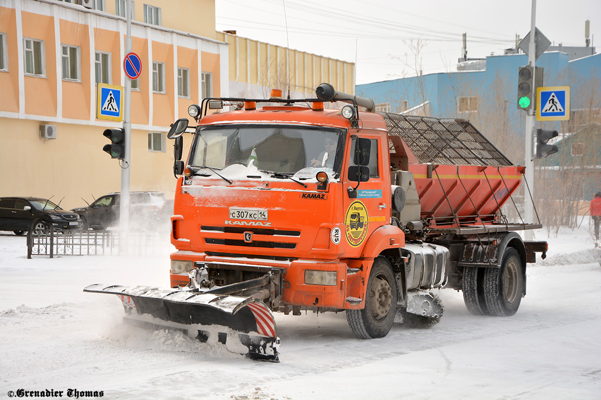 Саха (Якутия), № С 307 КС 14 — КамАЗ-43253-H3