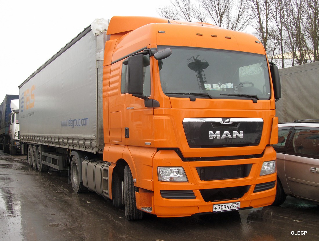 Москва, № Р 709 АУ 799 — MAN TGX ('2007) 18.440