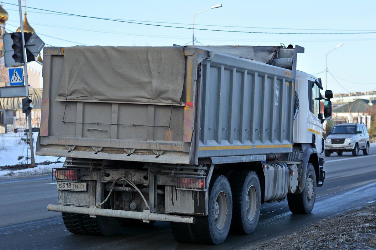 Чувашия, № Е 318 ТМ 21 — Scania ('2011) P400