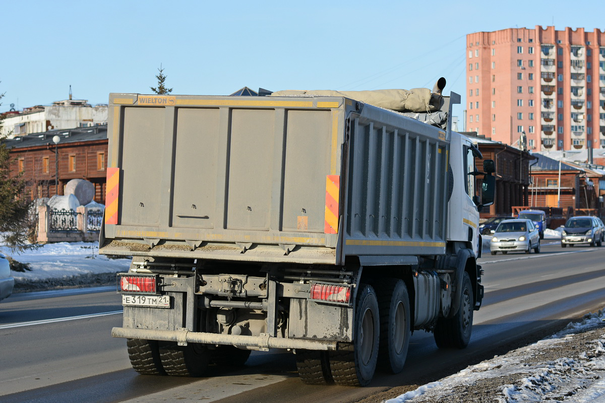 Чувашия, № Е 319 ТМ 21 — Scania ('2011) P400