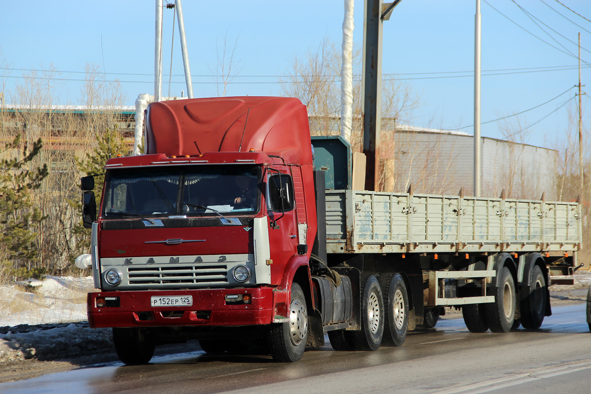 Саха (Якутия), № Р 152 ЕР 125 — КамАЗ-5511