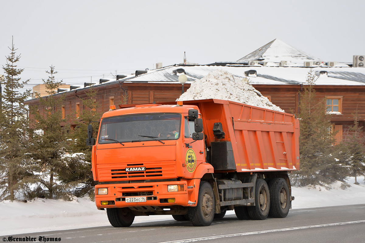 Саха (Якутия), № С 223 КС 14 — КамАЗ-6520-06 [65200F]