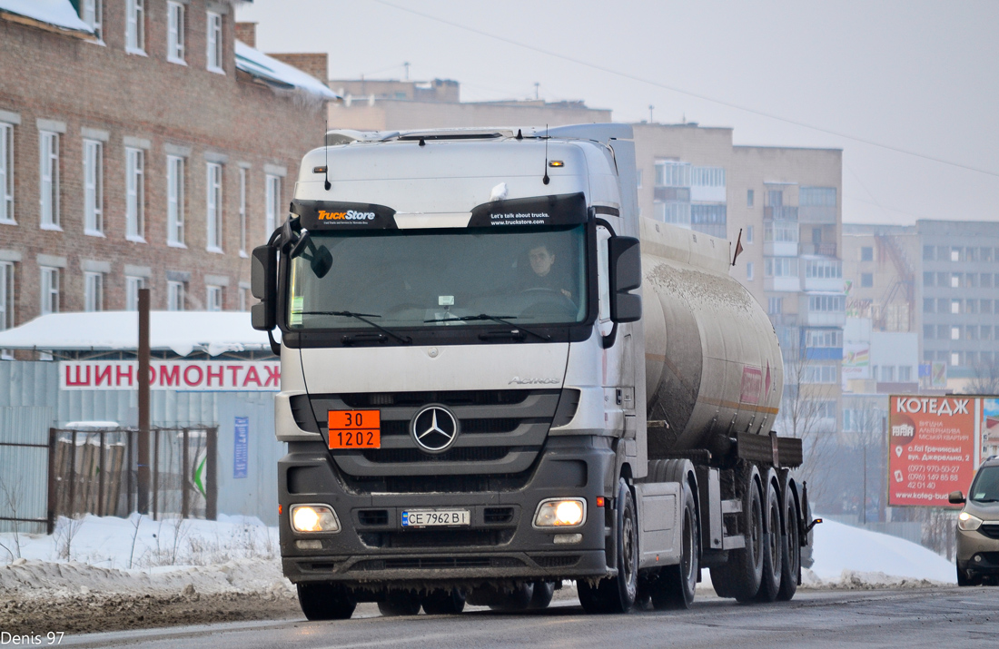 Черновицкая область, № СЕ 7962 ВІ — Mercedes-Benz Actros ('2009) 1848